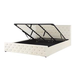 Beliani AMIENS Bed beige 180x200