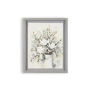 Laura Ashley Print in Frame - Pussy Willow in Vase - 50x40cm