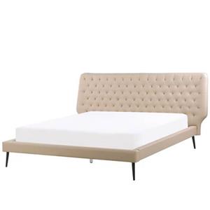Beliani ESSONNE Bed beige 160x200