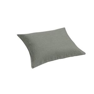 Yumeko kussensloop gewassen linnen stone green 50x60