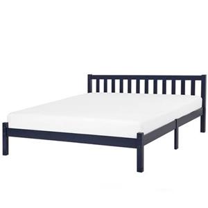 Beliani FLORAC Bed blauw 180x200