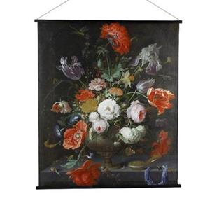 WV Design Wandhanger Kakemono Flowers 124x145cm