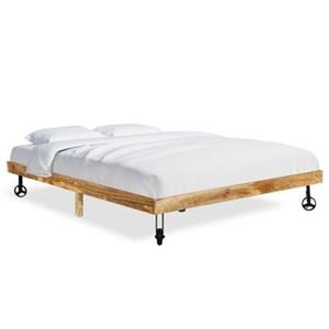 VidaXL Bedframe massief mangohout 200x200 cm