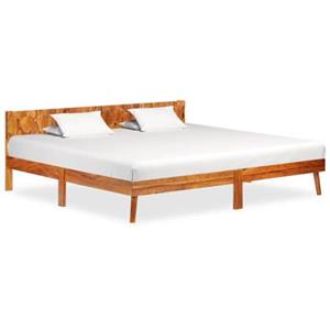 vidaXL Massivholzbett Palisander 200x200 cm 