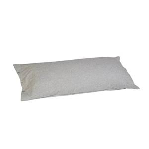 Yumeko kussensloop velvet flanel light grey 40x80