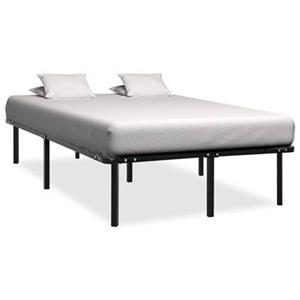 VidaXL Bedframe metaal zwart 120x200 cm