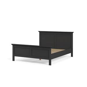 ebuy24 Bett »Venedig Bett Doppelbett 160x200 cm, mattgrau.«