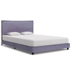 VidaXL Bedframe stof lichtgrijs 140x200 cm