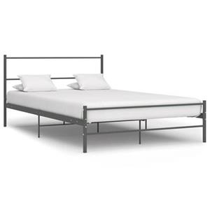 VidaXL Bedframe metaal grijs 120x200 cm