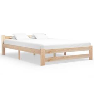 VidaXL Bedframe massief grenenhout 180x200 cm