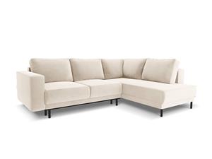 Micadoni Limited Edition | 5-zits hoekslaapbank Caro velvet rechts