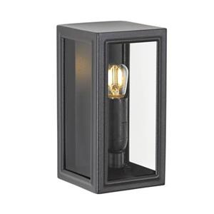 KS Verlichting Industriële Buitenlamp zwart 16 cm IP44 - Spark