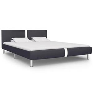 VidaXL Bedframe kunstleer zwart 180x200 cm