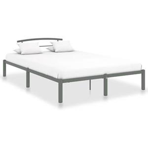 VidaXL Bedframe metaal grijs 120x200 cm