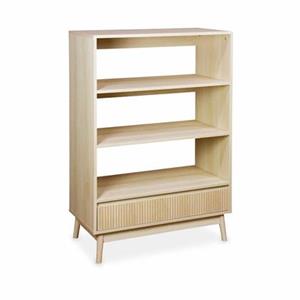 sweeek - Boekenkast, linear, l 80 x b 39,5 x h 120cm