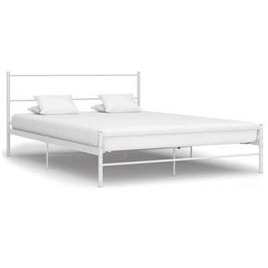 VidaXL Bedframe metaal wit 120x200 cm