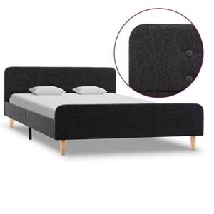 VidaXL Bedframe jute donkergrijs 120x200 cm
