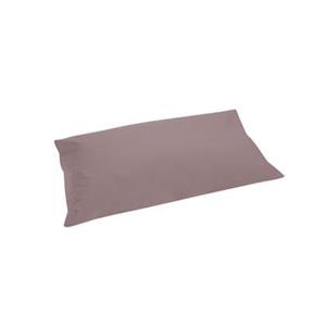 Yumeko kussensloop percal mauve 40x80