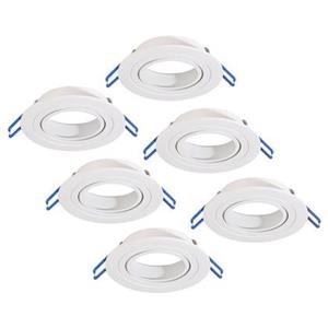 HOFTRONIC 6x - LED Inbouwspots Wit