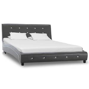 VidaXL Bedframe kunstleer grijs 120x200 cm