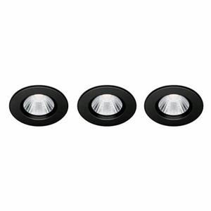 Philips DIVE Inbouwspot LED 3x5,5W/350lm Rond Zwart