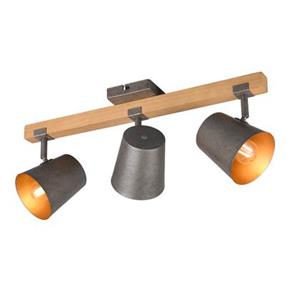 Trio Leuchten Bell Plafondspot 3x E14 Antiek Nikkel