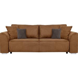 INOSIGN 3-Sitzer "Beatrice", wahlweise auch mit Bettfunktion und Bettkasten (Tiefe 110cm ist MIT Bettfunktion)