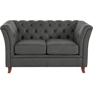 Guido Maria Kretschmer Home&Living 2-Sitzer "Noblessy", mit echter Chesterfield-Knopfheftung, hochwertige Verarbeitung, Samtoptik mich changierender Optik