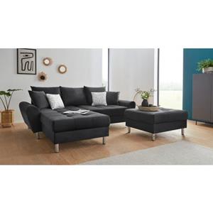 COLLECTION AB Ecksofa, inklusive Hocker, Bettfunktion und Federkern