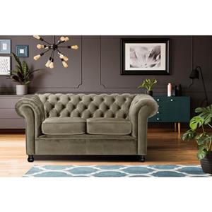 Home affaire 2-Sitzer "Chesterfield Home", mit edler Knopfheftung und typischen Armlehnen