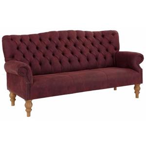 Home affaire 3-Sitzer "Lord", mit echter Chesterfield-Knopfheftung und Ziernägeln