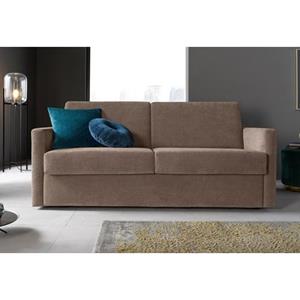 Places of Style Slaapbank Goldpoint 3-zitsbank met slaapbank functie, matras met bonellvering,