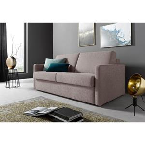 Places of Style Slaapbank GOLDPOINT 182 cm, slaapbank, ligoppervlak 140/200 cm, 3-zitsbank met slaapbank functie, matras met bonellvering,