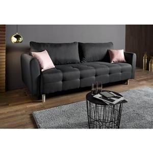INOSIGN Schlafsofa "Nordic", inklusive Bettkasten und Zierkissen
