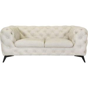 Leonique Chesterfield-Sofa "Glynis", aufwändige Knopfheftung, moderne Chesterfield Optik, Fußfarbe wählbar