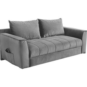 Jockenhöfer Gruppe Schlafsofa, Platzsparendes Sofa mit Gästebettfunktion, Federkernpolsterung und Stauraum