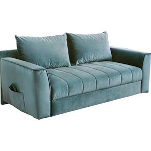 Jockenhöfer Gruppe Schlafsofa, Platzsparendes Sofa mit Gästebettfunktion, Federkernpolsterung und Stauraum