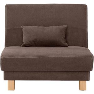 Home affaire Schlafsofa "Luisant", vom Sofa zum Bett mit einem Handgriff, in 4 Breiten, Inkl. Nierenkissen