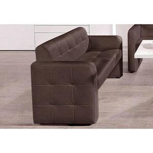 exxpo - sofa fashion 2-zitsbank Barista, modern en comfortabel, hoog zitcomfort moderne zit- en rugverwerking, vrij in de ruimte te plaatsen