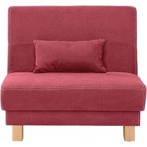 Home affaire Schlafsofa "Luisant", vom Sofa zum Bett mit einem Handgriff, in 4 Breiten, Inkl. Nierenkissen