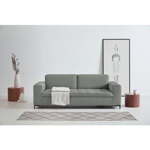 OTTO products 3-zitsbank Grazzo hoogwaardige stoffen van gerecycled materiaal, stiksels op de zitting