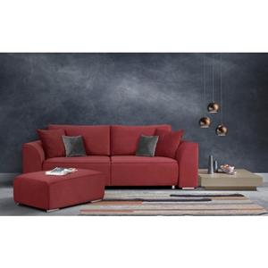 INOSIGN 3-Sitzer "Beatrice", wahlweise auch mit Bettfunktion und Bettkasten (Tiefe 110cm ist MIT Bettfunktion)