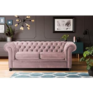 Home affaire 3-Sitzer "Chesterfield Home", mit edler Knopfheftung und typischen Armlehnen