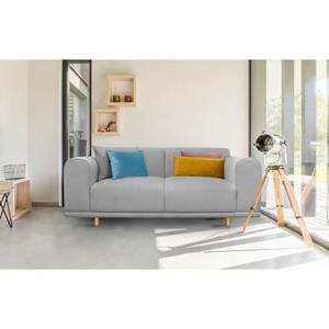 andas 2-Sitzer "Maroon", in skandinavischem Design, mit losen Kissen