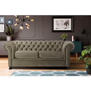 Home affaire Chesterfield-bank Chesterfield Home met chique capitonnage en kenmerkende armleuningen