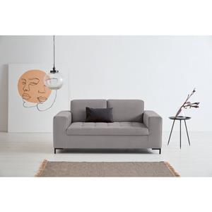 OTTO products 2-Sitzer "Grazzo", hochwertige Stoffe aus recyceltem Material, Steppung im Sitzbereich