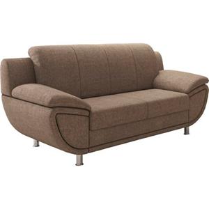 TRENDMANUFAKTUR 2-zitsbank Rondo II, tijdloos en comfortabel, naar keuze met comfortabele binnenvering, met extra brede armleuningen