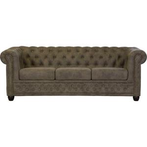 Premium collection by Home affaire 3-Sitzer "Rysum", Chesterfield-Optik, in 2 Bezugsqualitäten