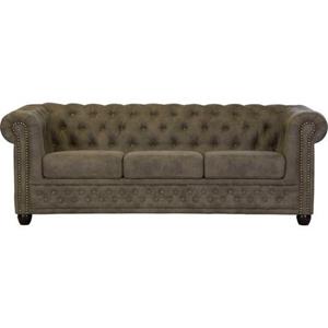 Premium collection by Home affaire 3-zitsbank Rysum Chesterfield-look, in 2 stofkwaliteiten