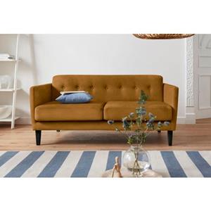 Andas 2-zitsbank Raadal in rechtlijnige scandinavische look, design by morten georgsen